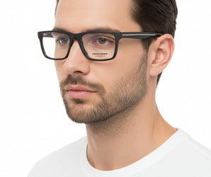 Mario Rossi 🇮🇹 ( Made in Italy ) Square Men's Optical Frames - نضاره دوت كوم | رقم 1 للنظارات الأصليه في مصر