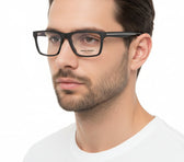 Mario Rossi 🇮🇹 ( Made in Italy ) Square Men's Optical Frames - نضاره دوت كوم | رقم 1 للنظارات الأصليه في مصر
