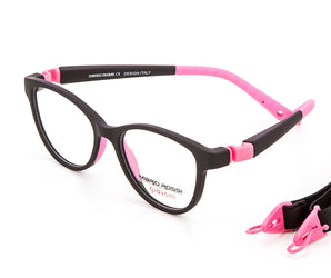 Mario Rossi 🇮🇹 ( Made in Italy ) Square KIDS from 4 : 7 Years Optical Frame