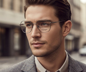 Mario Rossi 🇮🇹 ( Made in Italy ) Square Men's Optical Frames - نضاره دوت كوم | رقم 1 للنظارات الأصليه في مصر