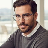 Mario Rossi 🇮🇹 ( Made in Italy ) Square Men's Optical Frames - نضاره دوت كوم | رقم 1 للنظارات الأصليه في مصر