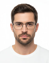 Mario Rossi 🇮🇹 ( Made in Italy ) Square Men's Optical Frames - نضاره دوت كوم | رقم 1 للنظارات الأصليه في مصر