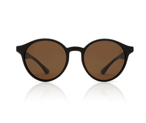 Mario Rossi Round Italy Unisex Polarized Sunglasses - Full Rim