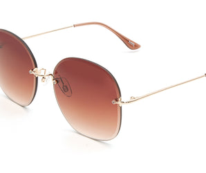 🇮🇹 Mario Rossi 🇮🇹 ( Made in Italy ) Round Women's Sunglasses(UV)