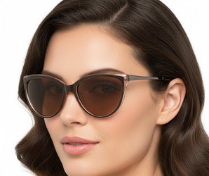 🇮🇹 Mario Rossi 🇮🇹 ( Made in Italy ) Cat Eye Women's Sunglasses Polarized (UV400) - نضاره دوت كوم | رقم 1 للنظارات الأصليه في مصر