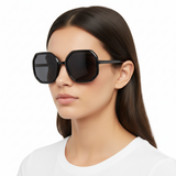 Mario Rossi 🇮🇹 ( Made in Italy ) Square Women's Sunglasses(UV) - نضاره دوت كوم | رقم 1 للنظارات الأصليه في مصر