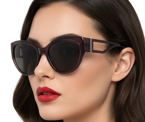 🇮🇹 Mario Rossi 🇮🇹 ( Made in Italy ) Cat Eye Women's Sunglasses Polarized (UV400) - نضاره دوت كوم | رقم 1 للنظارات الأصليه في مصر