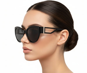 🇮🇹 Mario Rossi 🇮🇹 ( Made in Italy ) cat eye Women's Sunglasses(UV) - نضاره دوت كوم | رقم 1 للنظارات الأصليه في مصر