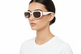 🇮🇹 Mario Rossi 🇮🇹 ( Made in Italy ) Rectangle Women's Sunglasses(UV) - نضاره دوت كوم | رقم 1 للنظارات الأصليه في مصر