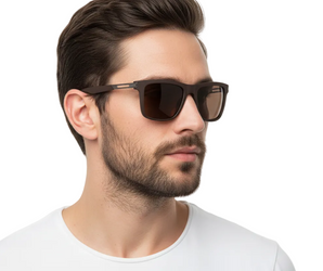 Mario Rossi 🇮🇹 ( Made in Italy ) Square Men's Sunglasses(UV) - نضاره دوت كوم | رقم 1 للنظارات الأصليه في مصر