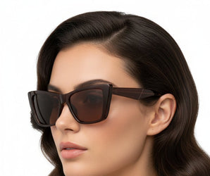 🇮🇹 Mario Rossi 🇮🇹 ( Made in Italy ) Cat Eye Women's Sunglasses Polarized(UV400) - نضاره دوت كوم | رقم 1 للنظارات الأصليه في مصر