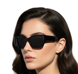 🇮🇹 Mario Rossi 🇮🇹 ( Made in Italy ) Cat Eye Women's Sunglasses Polarized(UV400) - نضاره دوت كوم | رقم 1 للنظارات الأصليه في مصر
