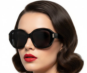🇮🇹 Mario Rossi 🇮🇹 ( Made in Italy ) Square Women's Sunglasses Polarized(UV400) - نضاره دوت كوم | رقم 1 للنظارات الأصليه في مصر