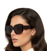 🇮🇹 Mario Rossi 🇮🇹 ( Made in Italy ) Square Women's Sunglasses Polarized(UV400) - نضاره دوت كوم | رقم 1 للنظارات الأصليه في مصر