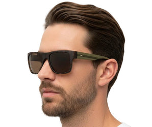 🇮🇹 Mario Rossi 🇮🇹 ( Made in Italy ) Square Men's Sunglasses Polarized (UV400) - نضاره دوت كوم | رقم 1 للنظارات الأصليه في مصر