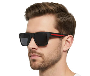 🇮🇹 Mario Rossi 🇮🇹 ( Made in Italy ) Square Men's Sunglasses Polarized (UV400)