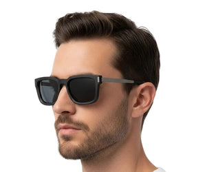 🇮🇹 Mario Rossi 🇮🇹 ( Made in Italy ) Square Men's Sunglasses Polarized (UV400) - نضاره دوت كوم | رقم 1 للنظارات الأصليه في مصر