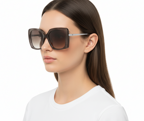 Mario Rossi 🇮🇹 ( Made in Italy ) Square Women's Sunglasses(UV) - نضاره دوت كوم | رقم 1 للنظارات الأصليه في مصر