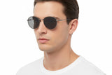 🇮🇹 Mario Rossi 🇮🇹 ( Made in Italy ) Round Unisex Sunglasses(UV) - نضاره دوت كوم | رقم 1 للنظارات الأصليه في مصر
