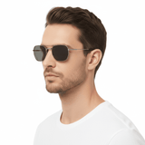 Mario Rossi 🇮🇹 ( Made in Italy ) Square Men's Sunglasses(UV) - نضاره دوت كوم | رقم 1 للنظارات الأصليه في مصر