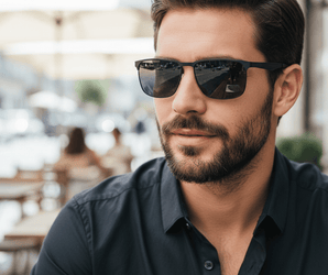 🇮🇹 Mario Rossi 🇮🇹 ( Made in Italy ) Square Men's Sunglasses(UV) - نضاره دوت كوم | رقم 1 للنظارات الأصليه في مصر