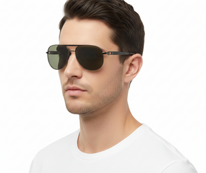 🇮🇹 Mario Rossi 🇮🇹 ( Made in Italy ) aviator Men's Sunglasses(UV) - نضاره دوت كوم | رقم 1 للنظارات الأصليه في مصر