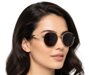 🇮🇹 Mario Rossi 🇮🇹 ( Made in Italy ) Round Women's Sunglasses Polarized(UV400) - نضاره دوت كوم | رقم 1 للنظارات الأصليه في مصر