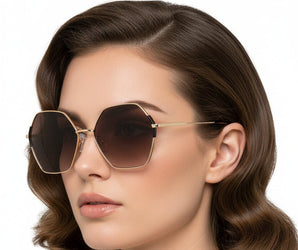 🇮🇹 Mario Rossi 🇮🇹 ( Made in Italy ) Square Women's Sunglasses (UV400) - نضاره دوت كوم | رقم 1 للنظارات الأصليه في مصر