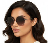 🇮🇹 Mario Rossi 🇮🇹 ( Made in Italy ) Square Women's Sunglasses (UV400) - نضاره دوت كوم | رقم 1 للنظارات الأصليه في مصر