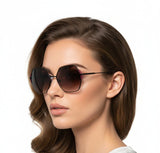 🇮🇹 Mario Rossi 🇮🇹 ( Made in Italy ) Square Women's Sunglasses (UV400) - نضاره دوت كوم | رقم 1 للنظارات الأصليه في مصر