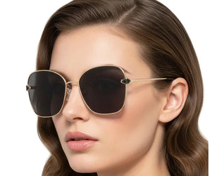 🇮🇹 Mario Rossi 🇮🇹 ( Made in Italy ) Square Women's Sunglasses Polarized(UV400) - نضاره دوت كوم | رقم 1 للنظارات الأصليه في مصر