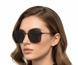 🇮🇹 Mario Rossi 🇮🇹 ( Made in Italy ) Square Women's Sunglasses Polarized(UV400) - نضاره دوت كوم | رقم 1 للنظارات الأصليه في مصر
