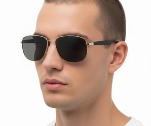 🇮🇹 Mario Rossi 🇮🇹 ( Made in Italy ) Square Men's Sunglasses Polarized(UV400) - نضاره دوت كوم | رقم 1 للنظارات الأصليه في مصر