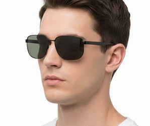 🇮🇹 Mario Rossi 🇮🇹 ( Made in Italy ) Square Men Sunglasses Polarized(UV400) - نضاره دوت كوم | رقم 1 للنظارات الأصليه في مصر
