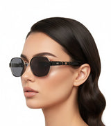 🇮🇹 Mario Rossi 🇮🇹 ( Made in Italy ) Square women Sunglasses Polarized(UV400) - نضاره دوت كوم | رقم 1 للنظارات الأصليه في مصر