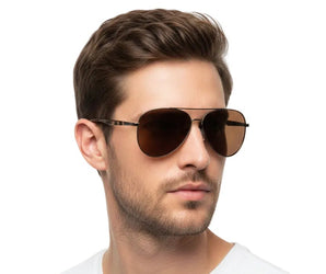 🇮🇹 Mario Rossi 🇮🇹 ( Made in Italy ) Aviator Men's Sunglasses Polarized(UV400) - نضاره دوت كوم | رقم 1 للنظارات الأصليه في مصر