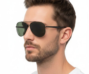 🇮🇹 Mario Rossi 🇮🇹 ( Made in Italy ) Aviator Men's Sunglasses Polarized(UV400) - نضاره دوت كوم | رقم 1 للنظارات الأصليه في مصر