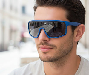 🇮🇹 Mario Rossi 🇮🇹 ( Made in Italy ) Square Men's Sunglasses(UV) - نضاره دوت كوم | رقم 1 للنظارات الأصليه في مصر