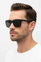 🇮🇹 Mario Rossi 🇮🇹 ( Made in Italy ) Square Men's Sunglasses(UV) - نضاره دوت كوم | رقم 1 للنظارات الأصليه في مصر