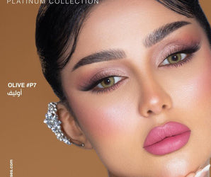 Dahab Contact Lenses - Olive - نضاره دوت كوم | رقم 1 للنظارات الأصليه في مصر