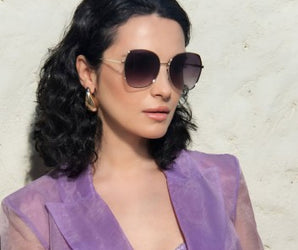 Mario Rossi 🇮🇹 ( Made in Italy ) Square Women's Sunglasses(UV)