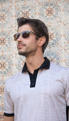 Mario Rossi 🇮🇹 ( Made in Italy ) Square Men's Sunglasses(UV)