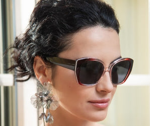 Mario Rossi 🇮🇹 ( Made in Italy ) Cat Eye Women's sunglasses UV
