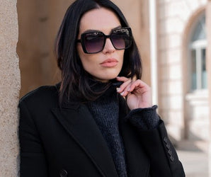 🇮🇹 Enni Marco 🇮🇹 ( Made in Italy ) Square Women's Sunglasses(UV)