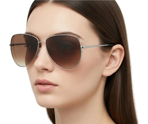 Mario Rossi 🇮🇹 ( Made in Italy) Aviator women Sunglasses(UV) - نضاره دوت كوم | رقم 1 للنظارات الأصليه في مصر