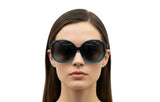 Mario Rossi 🇮🇹 ( Made in Italy ) Round Women Sunglasses (UV) - نضاره دوت كوم | رقم 1 للنظارات الأصليه في مصر