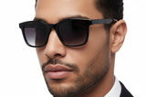 Falcon 9002 - c3 - 1 Square Full - Frame Sunglasses(UV) - Men - نضاره دوت كوم | رقم 1 للنظارات الأصليه في مصر