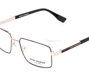 Enni Marco 🇮🇹 Square ( Made in Italy ) Men Optical Frames - نضاره دوت كوم | رقم 1 للنظارات الأصليه في مصر