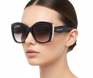 Mario Rossi 🇮🇹 ( Made in Italy ) Cat Eye Women's Sunglasses(UV) - نضاره دوت كوم | رقم 1 للنظارات الأصليه في مصر