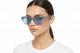SunFlower 9802 - C6 Round Full - Frame Sunglasses(UV) - Women - نضاره دوت كوم | رقم 1 للنظارات الأصليه في مصر